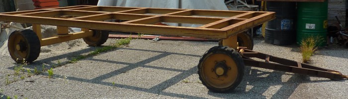 Remolque con dos ejes. - Plastin Gold