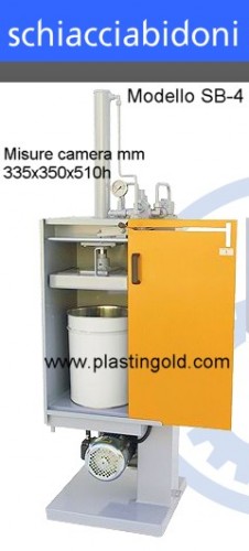 Pressa SB-4 mm 335x350x510h - Plastin Gold